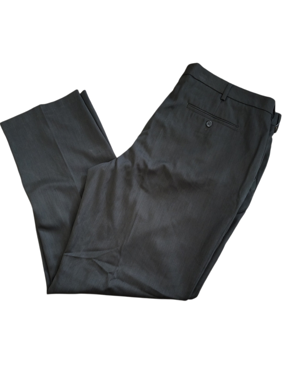 NWT Van Heusen Dark Charcoal Dress Pants/Trousers Size 44X34